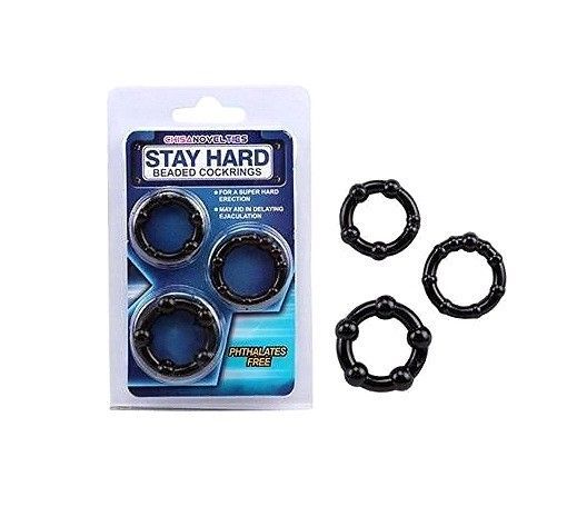 STAY HARD COCKRINGS SET