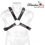 PECHERA ARNÉS CRUZADA CON BROCHES