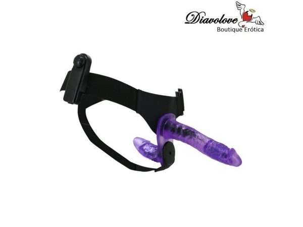 ULTRA PASSIONATE HARNESS DOUBLE HEADS PURPLE