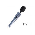 BLACK AND SILVER DEXTER MASSAGE WAND