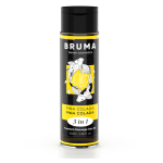 BRUMA - ACEITE DE MASAJE PREMIUM EFECTO CALOR SABOR PIÑA COLADA 3 EN 1 - 100 ML