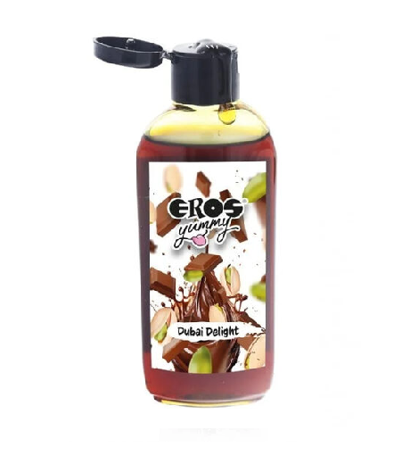EROS-LUBRICANTE-YUMMY-DUBAI-DELIGHT -PISTACHO-Y-CHOCOLATE EROS - LUBRICANTE YUMMY DUBAI DELIGHT PISTACHO Y CHOCOLATE 100 ML - Imagen 1