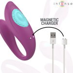 INTENSE - ANNIE ESTIMULADOR & VIBRADOR FORMA DE U MORADO CONTROL REMOTO - Imagen 5