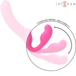 INTENSE - AMY VIBRADOR DOBLE 20 CM ROSA CONTROL REMOTO - Imagen 7