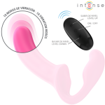 INTENSE - AMY VIBRADOR DOBLE 20 CM ROSA CONTROL REMOTO - Imagen 6