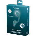SATISFYER - G FOR FODDES 2 VIBRADOR RABBIT VERDE - Imagen 4