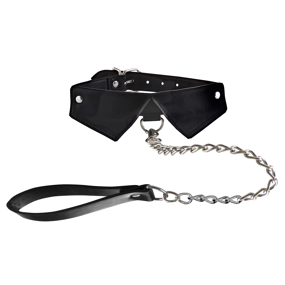 collar-con-correa-ouch-exclusive-collar-with-leash-negra-bdsm (1) COLLAR CON CORREA OUCH - Imagen 1