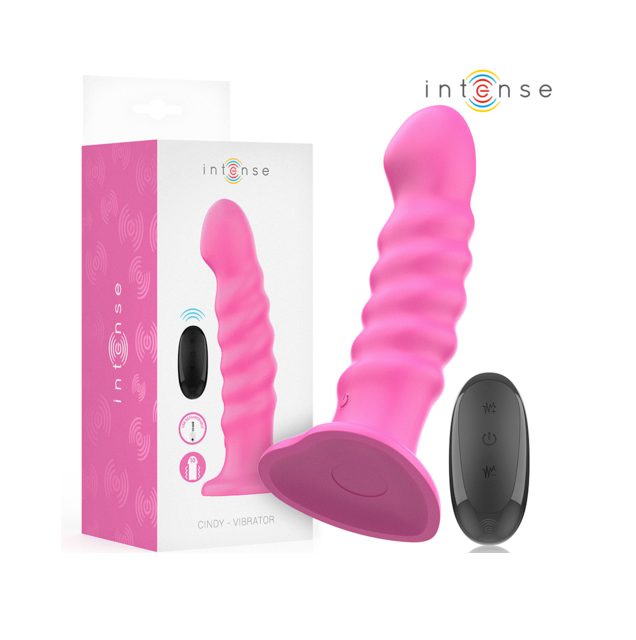CINDY-VIBRADOR-TALLA-L-DISEÑO-EN-ESPIRAL-10-VIBRACIONES-ROSA-CONTROL-REMOTO CINDY VIBRADOR TALLA L DISEÑO EN ESPIRAL 10 VIBRACIONES ROSA CONTROL REMOTO - Imagen 1