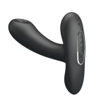 PRETTY LOVE - REMINGTON MASAJEADOR VIBRADOR ANAL Y VAGINAL NEGRO