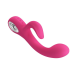 PRETTY LOVE - FRITZ VIBRADOR RABBIT 12 VIBRACIONES ROSA