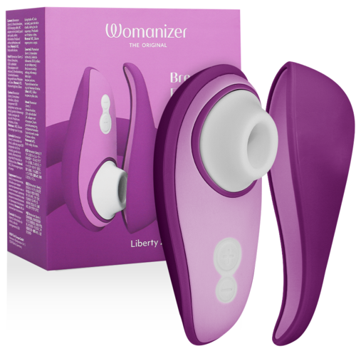 WOMANIZER-LIBERTY-2-ESTIMULADOR-& SUCCIONADOR-CLÍTORIS-VIOLETA WOMANIZER - LIBERTY 2 ESTIMULADOR & SUCCIONADOR CLÍTORIS VIOLETA - Imagen 1