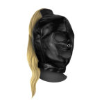 MÁSCARA NEGRA CON COLETA RUBIA EXTREME OUCH!