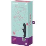 SATISFYER TRIPLE LOVER MASAJEADOR VIBRADOR RABBIT GRIS - Imagen 4