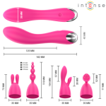 CHER VIBRADOR 20 PATRONES CON CABEZALES INTERCAMBIABLES - Imagen 6