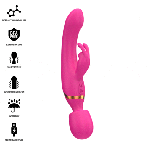 WINONA DOBLE VIBRADOR RABBIT & WAND