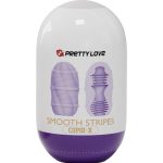 PRETTY LOVE - HUEVO MASTURBADOR SMOOTH STRIPES CUPID - Imagen 4