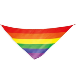 PRIDE PAÑUELO ALGODÓN TRIANGULAR BANDERA ARCOÍRIS