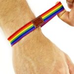 PRIDE - PULSERA CHICO GOMA LUJO ORGULLO - Imagen 2