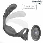 ANILLO DOBLE VIBRADOR PROSTÁTICO CONTROL REMOTO - Imagen 2