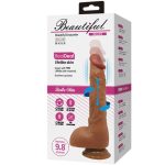 BEAUTIFUL WILKS VIBRADOR REALÍSTICO DE 5 CONFIGURACIONES 25 CM MULATO - Imagen 9