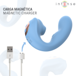 GINA ESTIMULADOR DE CLÍTORIS MULTIFUNCIÓN AZUL - Imagen 3