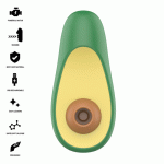 WAKI ESTIMULADOR SUCCIONADOR DE CLÍTORIS AGUACATE