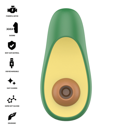 INTENSE-WAKI-ESTIMULADOR-SUCCIONADOR-DE-CLÍTORIS-AGUACATE WAKI ESTIMULADOR SUCCIONADOR DE CLÍTORIS AGUACATE - Imagen 1