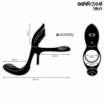 ADDICTED TOYS - ANILLO DOBLE PARA EL PENE CON ESTIMULADOR DE CLÍTORIS - Imagen 5