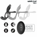 ADDICTED TOYS - ANILLO DOBLE PARA EL PENE CON ESTIMULADOR DE CLÍTORIS - Imagen 3