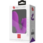 ATHENA VIBRADOR DE DEDO CON ESTIMULADOR CLÍTORIS MORADO - Imagen 8