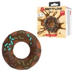 ANILLO PARA PENE SUPER DONUT MARRÓN - Imagen 6