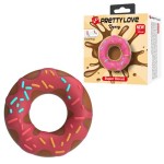 ANILLO PARA PENE SUPER DONUT ROSA - Imagen 4