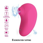 ARILA SUCCIONADOR DE CLÍTORIS CON VIBRACIÓN RECARGABLE ROSA - Imagen 7