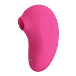 ARILA SUCCIONADOR DE CLÍTORIS CON VIBRACIÓN RECARGABLE ROSA