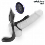 ANILLO DOBLE PARA EL PENE CON ESTIMULADOR DE CLÍTORIS - Imagen 2