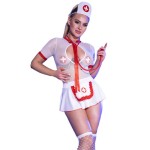 DISFRAZ ENFERMERA SEXY S/M CHILIROSE - CR 4365