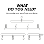 FETISH SUBMISSIVE BONDAGE - BARRA SEPARADORA AJUSTABLE 4 PIEZAS - Imagen 6