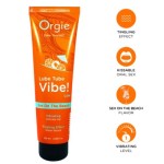 ORGIE - LUBE TUBE VIBE! SEX ON THE BEACH GEL ÍNTIMO BESABLE EFECTO HORMIGUEO SUAVE 100 ML - Imagen 3